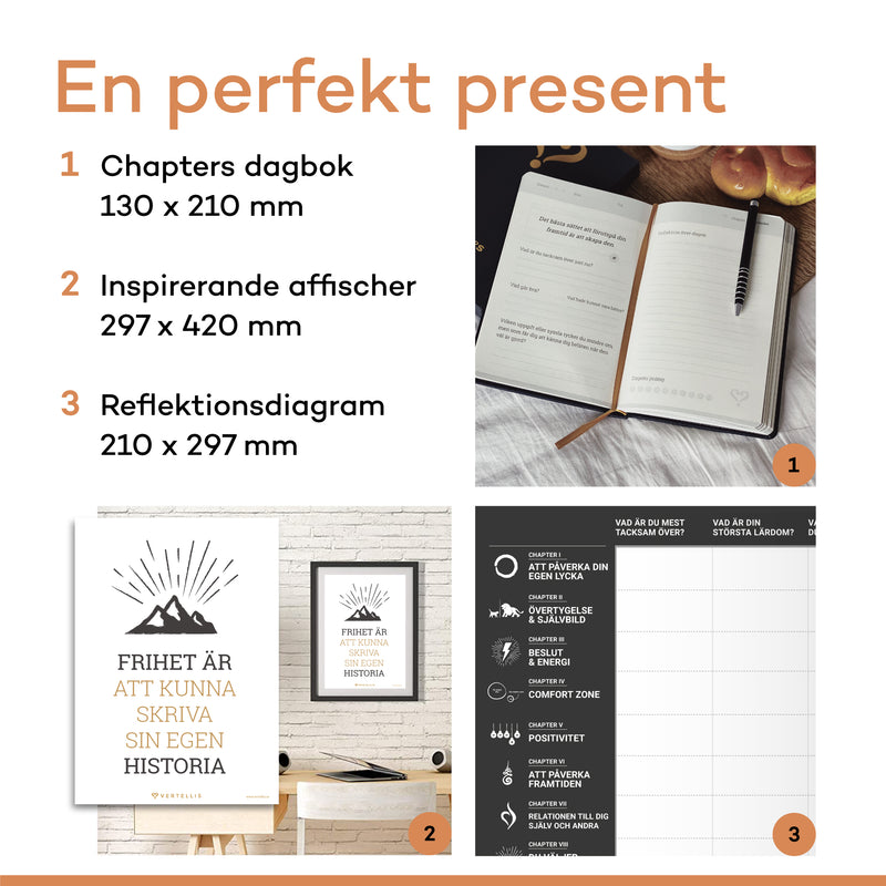 Vertellis Chapters - Mindfulness-dagbok